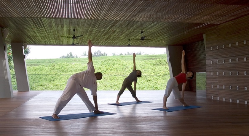 Yoga Wall  Maya Ubud Resort & Spa